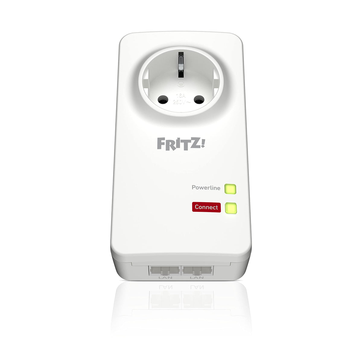 FRITZ!Powerline 1220 Set – 1.200 MBit/s mit 2x Gigabit-LAN pro Adapterw