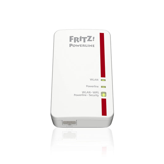 FRITZ!Powerline 1240E/1000E Set – WLAN & 1.200 MBit/s für Streaming & NASw