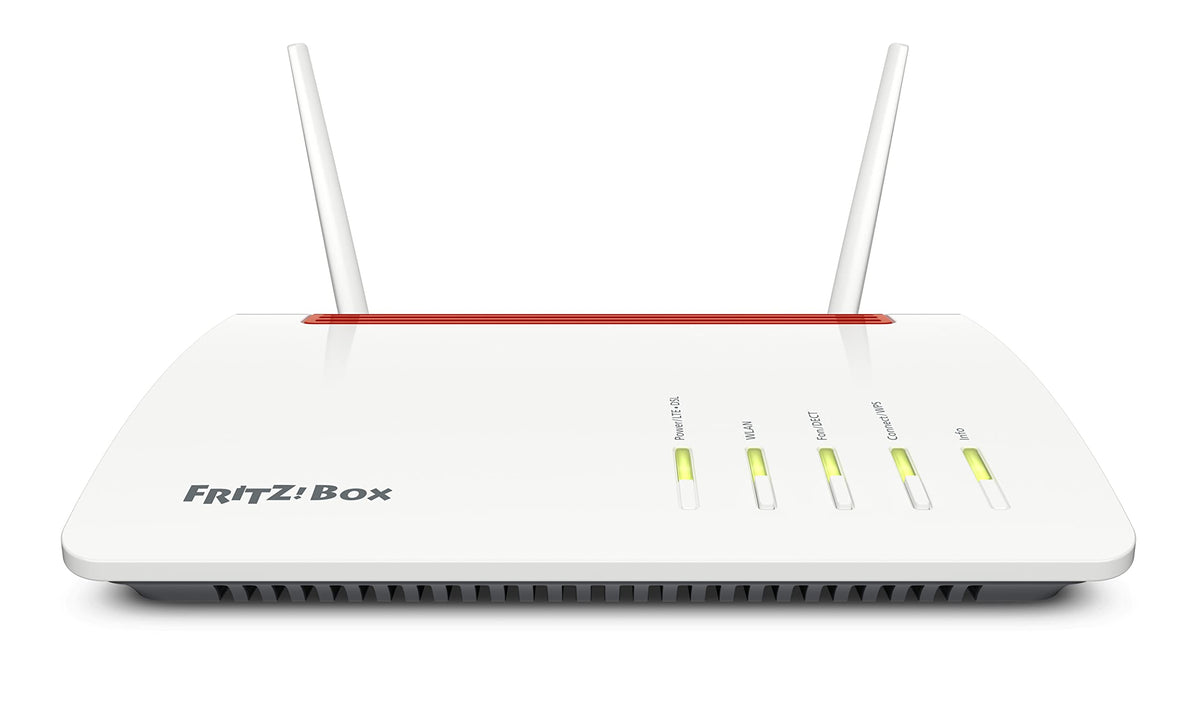 FRITZ!Box 6890 – LTE/DSL-Router mit WLAN AC+N, bis 300 MBit/s & 4x Gigabit-LANw