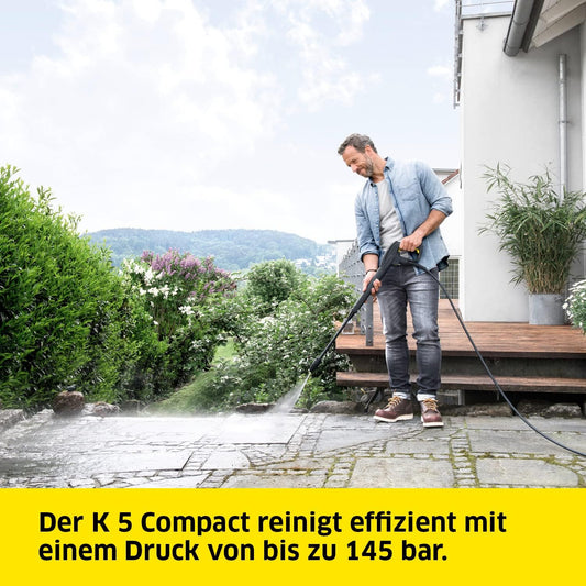 Kärcher K 5 Compact Home Hochdruckreiniger, 145 bar, Flächenreiniger T5f