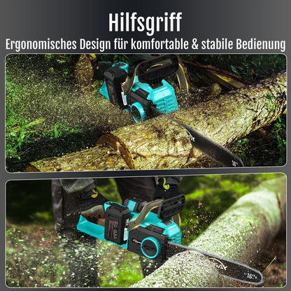 YARDCARE 16" bürstenlose Akku-Kettensägef