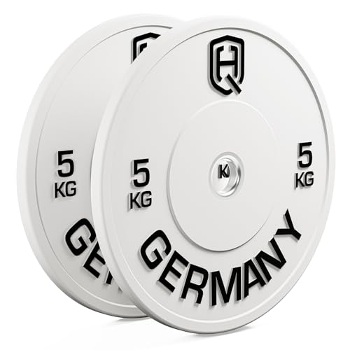 HQ Germany Premium Bumper Plates: 50mm Hantelscheiben Setl