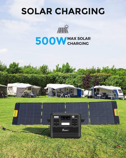 FOSSIBOT F2400 Solargenerator 2048Wh, 2400W (4800W Peak), AC-Ausgängef