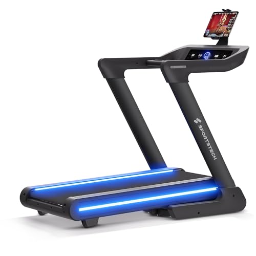 Sportstech sTread Pro/Lite: Klappbares Laufband, 20 km/h, 17 % Steigungl