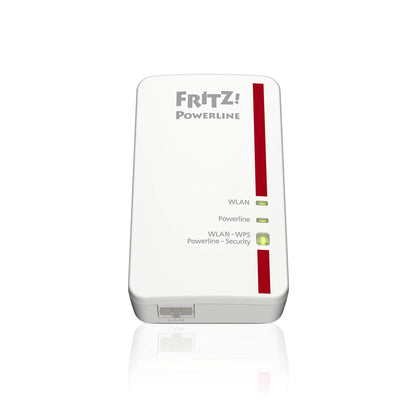 FRITZ!Powerline 1240E/1000E Set – WLAN & 1.200 MBit/s für Streaming & NASw