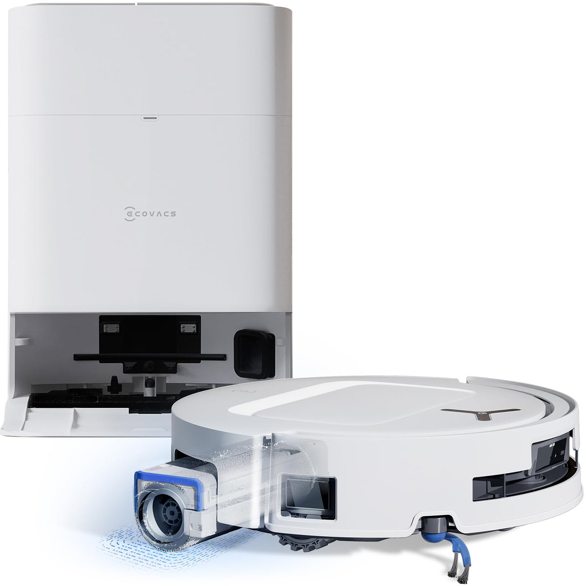 ECOVACS T80 Omni, 18,000Pa, OZMO Mop, Selbstreinigung, ZeroTangle 3.0, 40-75°C Wäschef