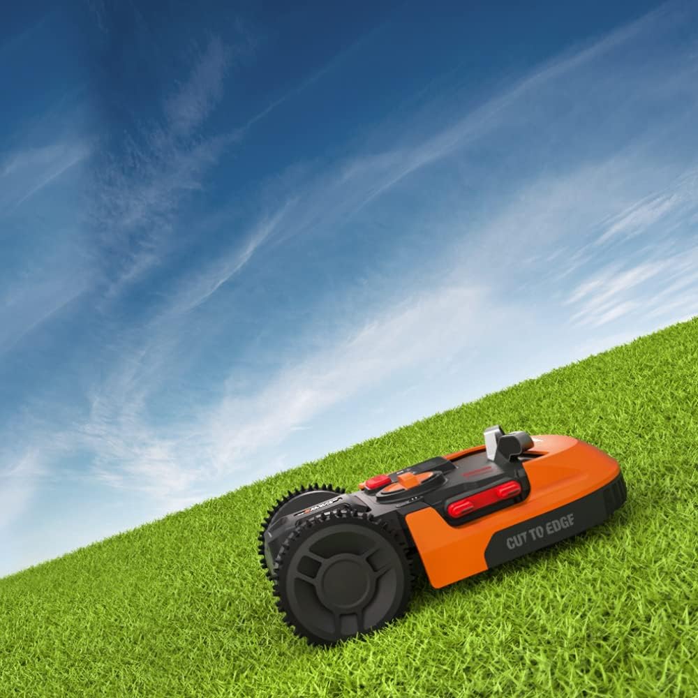 WORX M WR141E Mähroboter 500 m² für kleine Gärten, Akku & Selbstfahrendf