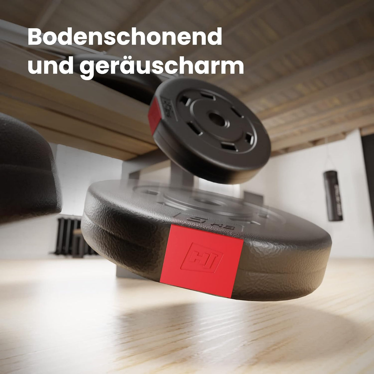 Klappbare Hantelbank mit Gewichten, Curlpult, Butterfly und Beincurler.l
