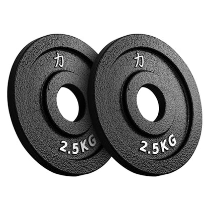 Strength Shop Gusseisen Hantelscheiben: Robuste 50mm Gewichtsscheiben für Langhantell