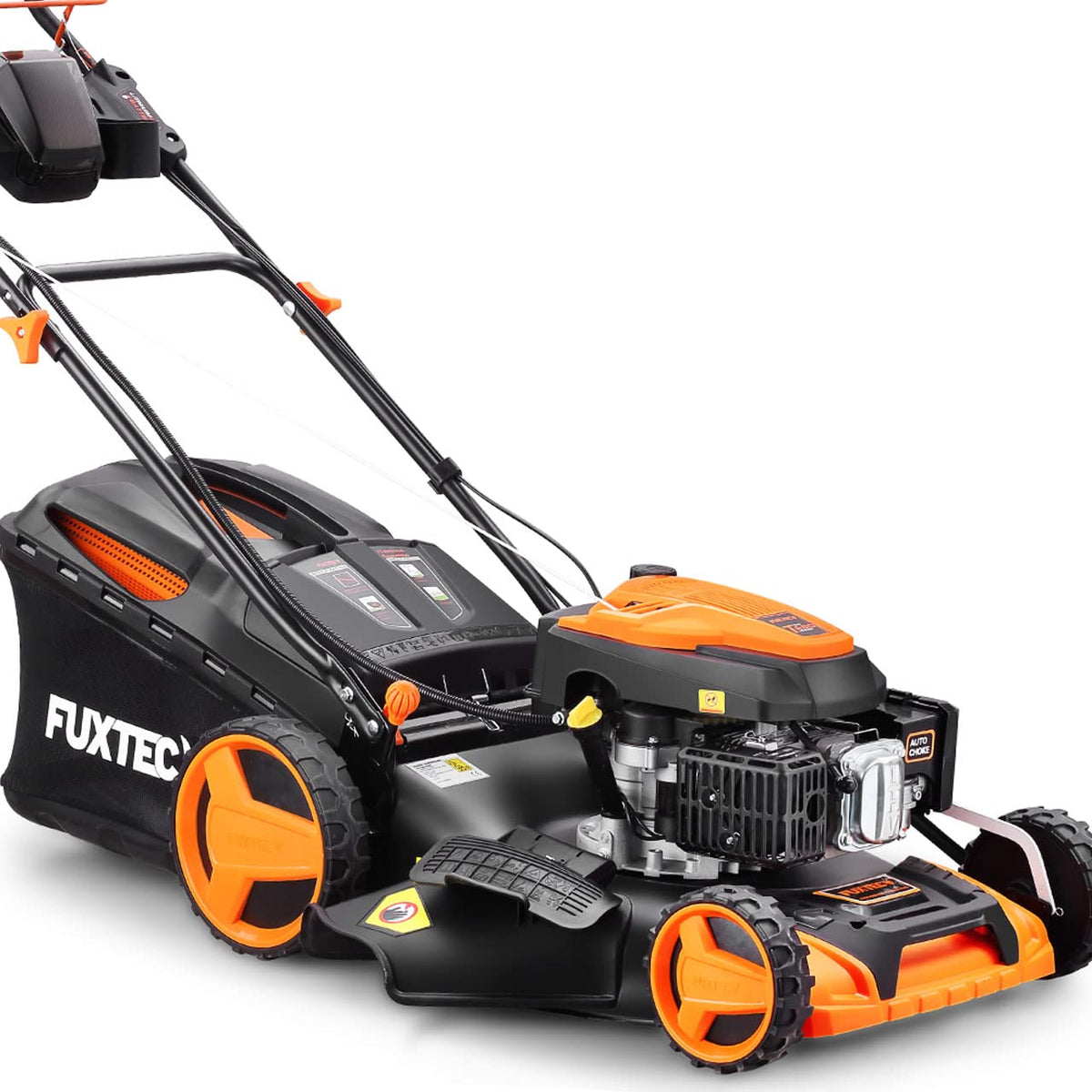 FUXTEC FX-RM5196eSPRO 4in1 Benzinmäher, E-Start & Antrieb, 51 cm Schnittf