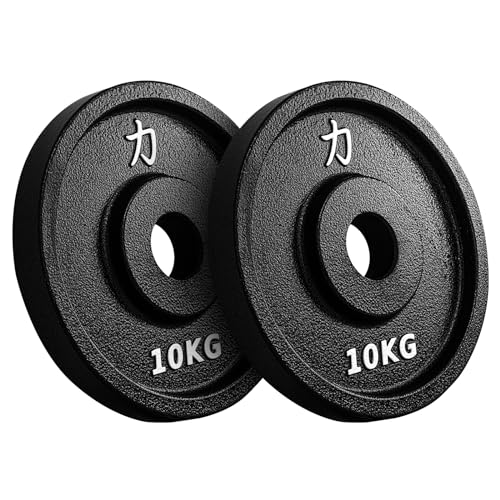 Strength Shop Gusseisen Hantelscheiben: Robuste 50mm Gewichtsscheiben für Langhantell