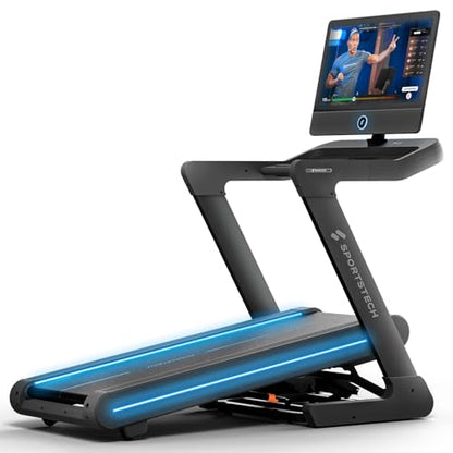 Sportstech sTread Pro/Lite: Klappbares Laufband mit 20 km/h, 17 % Steigung und 7 PS Motorl