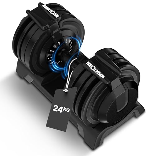 NEOLYMP Verstellbare Kurzhantel 2–40 kg mit Schnellverstellung, Einzelstückl