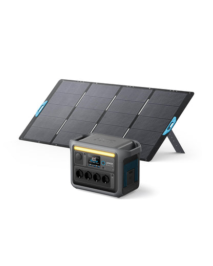 Anker SOLIX C1000 Powerstation 1056Wh, 1800W, mit Tasche & 4 AC-Steckdosenf