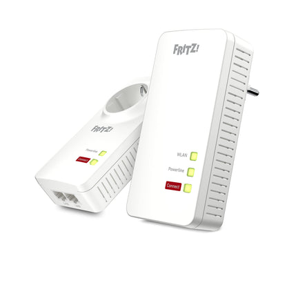 FRITZ!Powerline 1260/1220 Set – WLAN & 1.200 MBit/s für Streaming & NASw