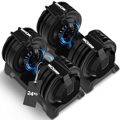 NEOLYMP Verstellbare Kurzhantel 2–40 kg mit Schnellverstellung, Einzelstückl
