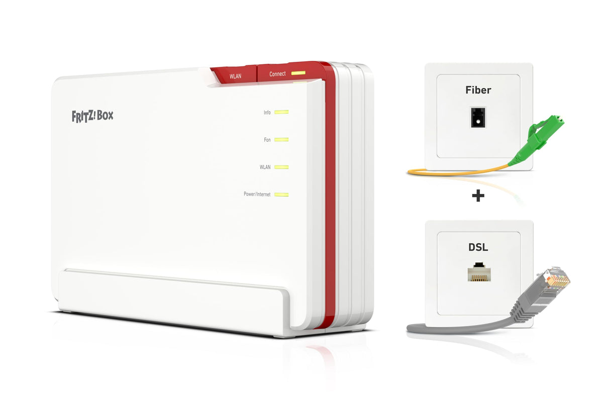 FRITZ!Box 5690 Pro – Wi-Fi 7 Triband-Router für DSL & Glasfaser, Mesh & DECTw