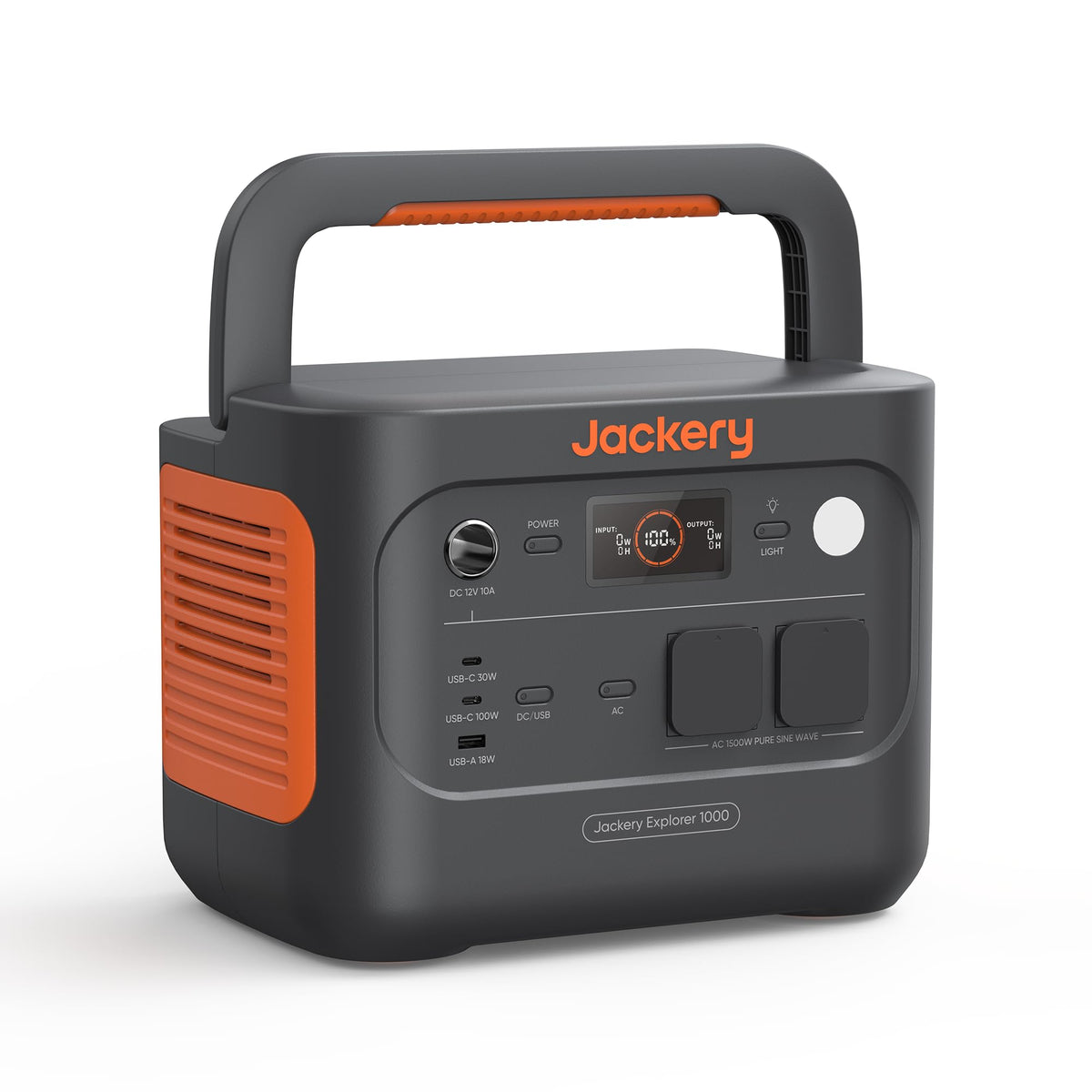 Jackery 1000 V2 Powerstation 1070Wh, 1500W, mit 200W Solarpanel & Schnellladungf