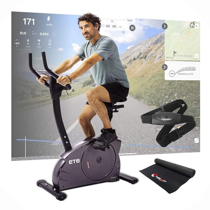 Christopeit ET 6: Ergometer mit 24 Stufen, 12 kg Bremssystem, 150 kg Traglastl