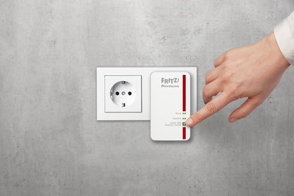 FRITZ!Powerline 1240E/1000E Set – WLAN & 1.200 MBit/s für Streaming & NASw