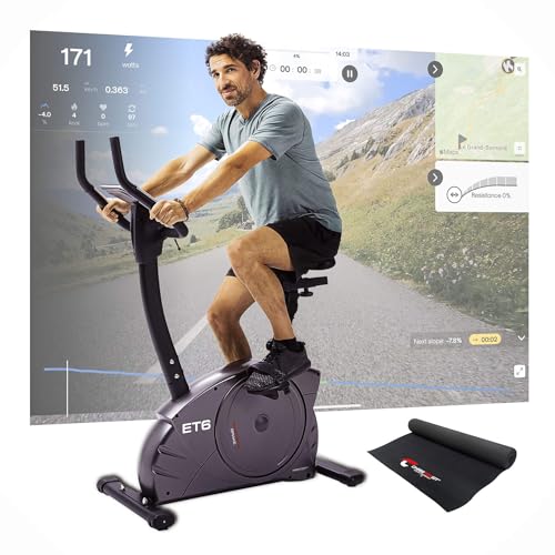 Christopeit ET 6: Ergometer mit 24 Stufen, 12 kg Bremssystem, 150 kg Traglastl