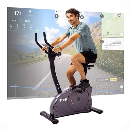 Christopeit ET 6: Ergometer mit 24 Stufen, 12 kg Bremssystem, 150 kg Traglastl
