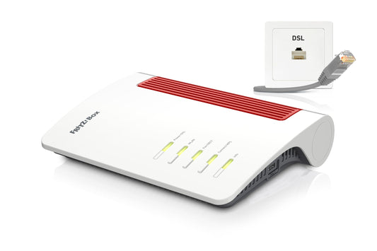 FRITZ!Box 7690 – Wi-Fi 7 DSL-Router mit Supervectoring, Mesh & DECT-Basisw