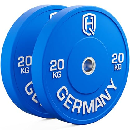 HQ Germany Premium Bumper Plates: 50mm Hantelscheiben Setl