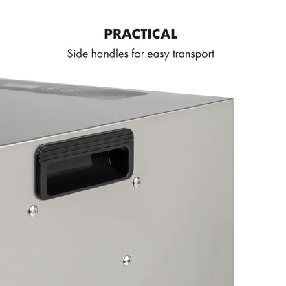 Klarstein Dörrgerät, Dörrautomat für Gemüse, Obst, Pilze & Fleisch, 1500W Edelstahl-Dörrautomat, Trockenautomat mit 16 Metallgitter, Dörrgerät mit 24H Timer & Touch-Display, Food Dehydratorw