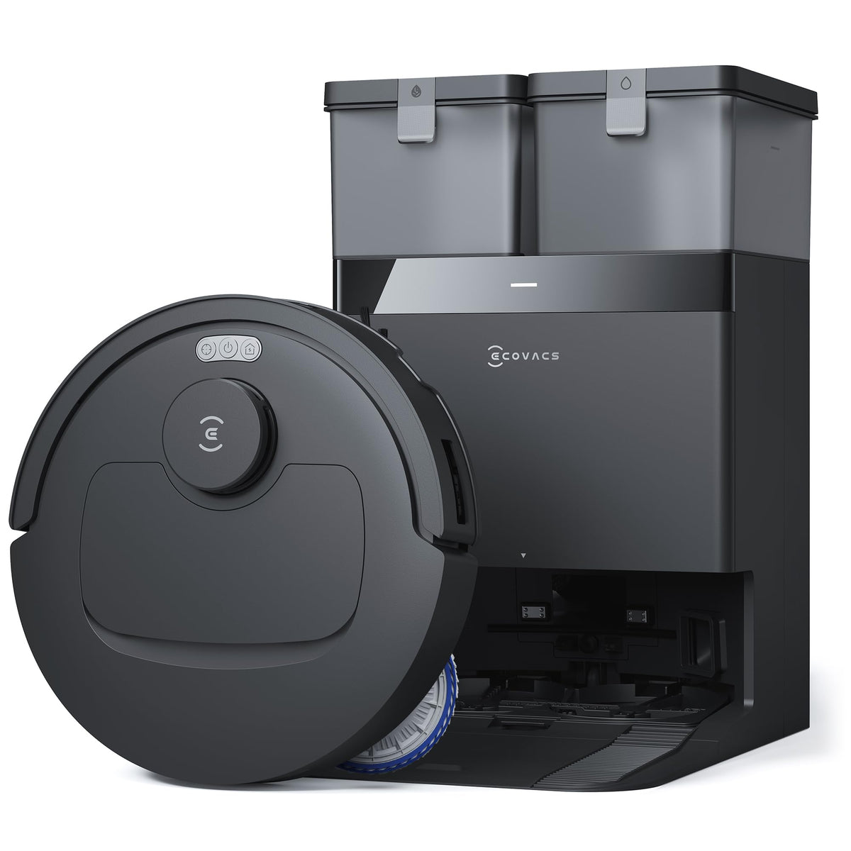 Deebot T30S Pro, 11,000Pa, Heißwasser-Wischung, ZeroTangle, TruEdge™, KI-Navigationf