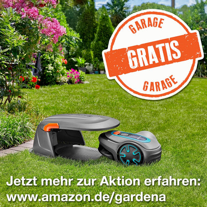 Gardena Sileno City Mähroboter bis 600 m², Mehrfarbigf